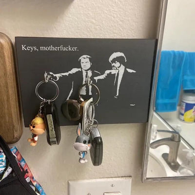 Funny Fiction Key Holder