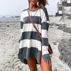 Striped Long Sleeve Pullover (4 Colors)