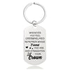 Whenever You Feel Overwhelmed - Inspirational Keychain - A916