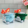 Handmade Emotional Support Gift - Crochet Dumpster Raging Fire