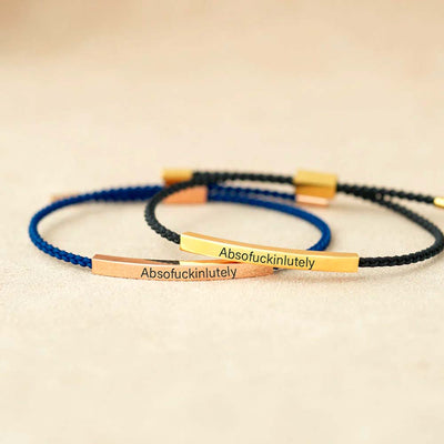 Absofukinlutely Tube Bracelet