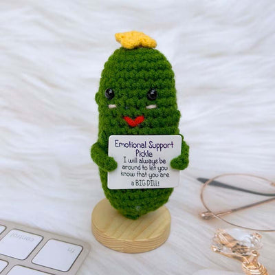 Handmade Emotional Support Pickled Cucumber Gift