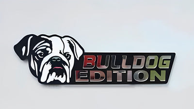 Dog Car Badge Laser Cutting Car Emblem