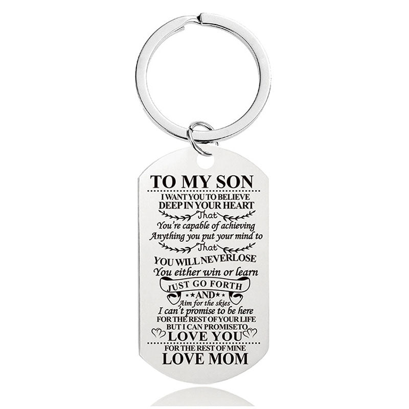 You Will Never Lose - Inspirational Keychain - A909