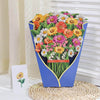 Pop Up Flower Bouquet Greeting Card