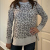 Leopard Print Cozy Sweatshirt