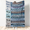 To My Girlfriend - From Boyfriend - A613 - Premium Blanket