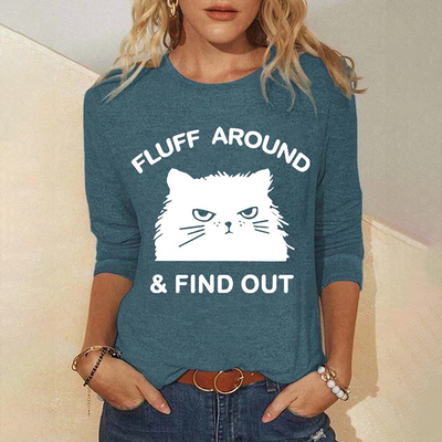 Fluff Around & Find Out Long Sleeve Top