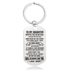Mom To Daughter - I Will Always Love You - Inspirational Keychain - A914