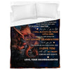 To My Grandpa - From Granddaughter - Dragon A313 - Premium Blanket