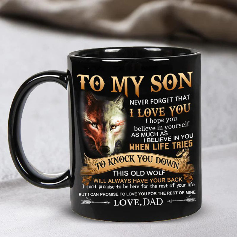 Dad To Son - Never Forget I Love You A864 - Coffee Mug
