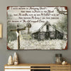 Old Barn Painting Dandelion Field I Still Believe In Amazing Grace Retro Metal Tin Sign Vintage Sign For Home Wall Decor