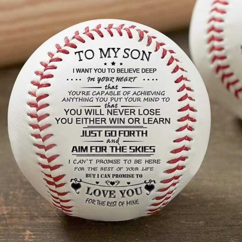 To My Son - You Will Never Lose - Baseball