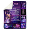 To My Dad - From Son - Butterfly A315 - Premium Blanket