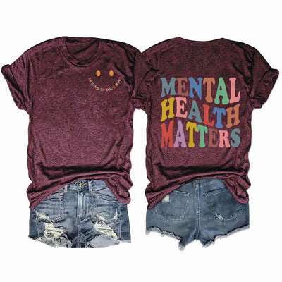 Mental Health Matters Crew Neck T-shirt