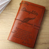 Dad To Daughter - Enjoy The Ride - Vintage Journal Notebook