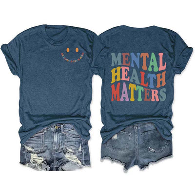 Mental Health Matters Crew Neck T-shirt