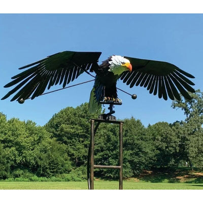 Handmade Flying Eagle Garden Stake