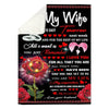 To My Wife - From Husband - A376 - Premium Blanket