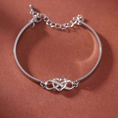 To My Daughter-in-law - You Are Also My Daughter In Heart - Infinity Bracelet