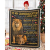 To My Granddaughter - From Grandpa - A387 - Premium Blanket