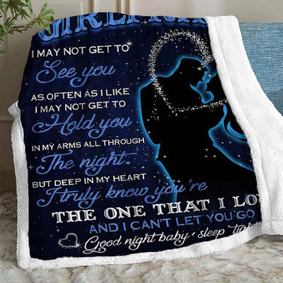 To My Girlfriend - From Boyfriend - A612 - Premium Blanket