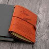 Enjoy The Ride - Vintage Journal Notebook