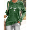 Women's Slainte St. Patrick's Day Print Sweatshirt