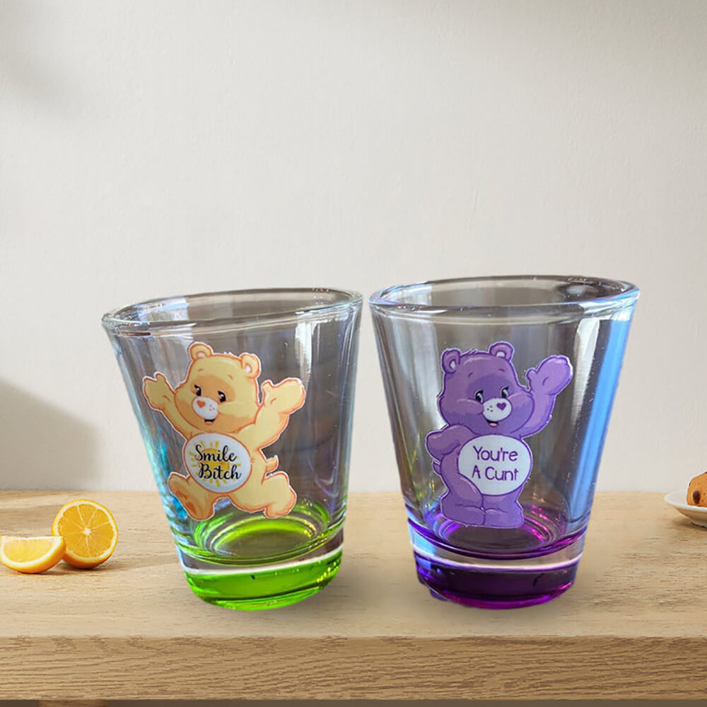 Swear Bears Glitter Tumblers - Personalized Tumbler