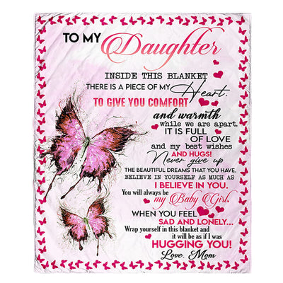 To My Daughter - From Mom - F022 - Premium Blanket