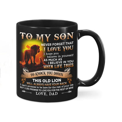 Dad To Son - Never Forget I Love You A866 - Coffee Mug