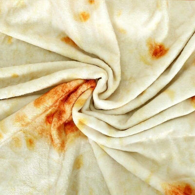 The 3D Burrito Blanket - B104 - Fleece Blanket