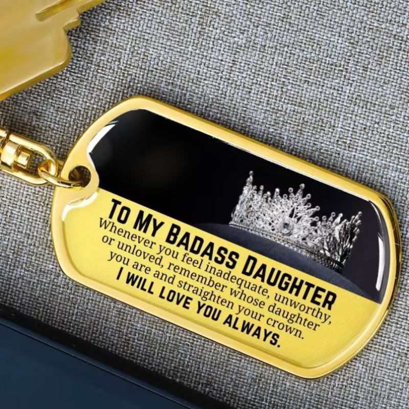I Will Love You Always - Unique Keychain