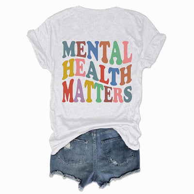 Mental Health Matters Crew Neck T-shirt
