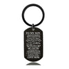 Mom To Son - You Will Never Lose - Inspirational Keychain - A909
