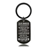 Dad To Daughter - I Will Always Love You - Inspirational Keychain - A914