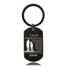 Never Forget That I Love You - Inspirational Keychain - A898