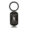 I Hope You Believe In Yourself As Much As I Believe In You - Inspirational Keychain - A903