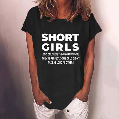 Short Girls Casual T-Shirt