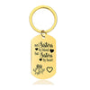 Not Sisters By Blood But Sisters By Heart - Inspirational Keychain - A911