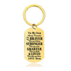 Always Remember You Are Braver Than You Believe - Inspirational Keychain - A918
