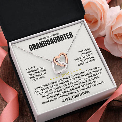 To My Granddaughter - Love Grandpa - Beautiful Gift Set